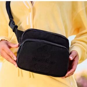 Disney Mickey Mouse Black Crossbody Bag